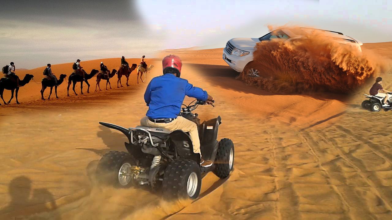 Desert Safari Dubai ATV Adventure on Morning Safari